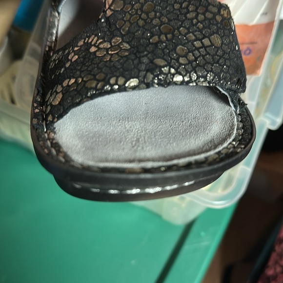 Alegria sandals size 40 black/mirror - Picture 7 of 8